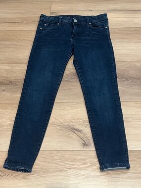 Kut from the Kloth Dark Wash Women's Jeans - Classic Slim Fit size 10